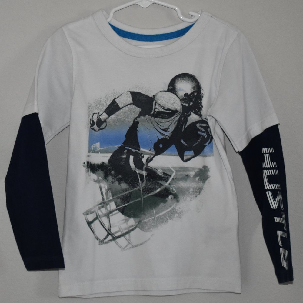 Boys Football Graphic Tee Full Size Full Size  Bo